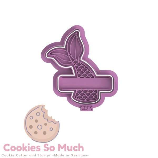 Whisk Mermaid Cookie Cutters 4 Pack