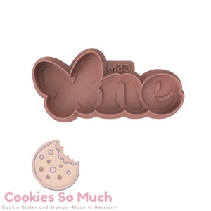 Butterfly one cookie Debosser, cookie decorating, baking tools, fondant stamp, cookie cutter