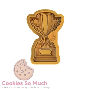 Cup cookie stamp with cookie cutter