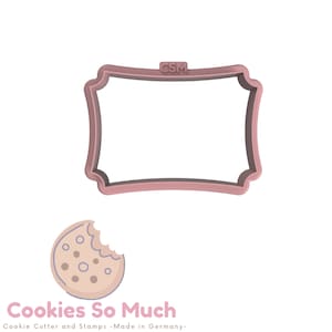 Elegant 1 cookie cutter, cookie cutter, wedding cookie cutter, fondant cutter