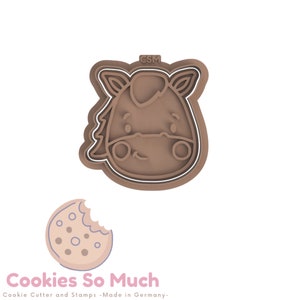 Cute horse cookie stamp, horse cookie stamp, cookie stamp