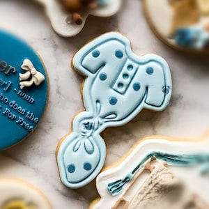 Cookie stamp baby body suit, cookie cutters, cookie cutters, stamps, cookie cutters