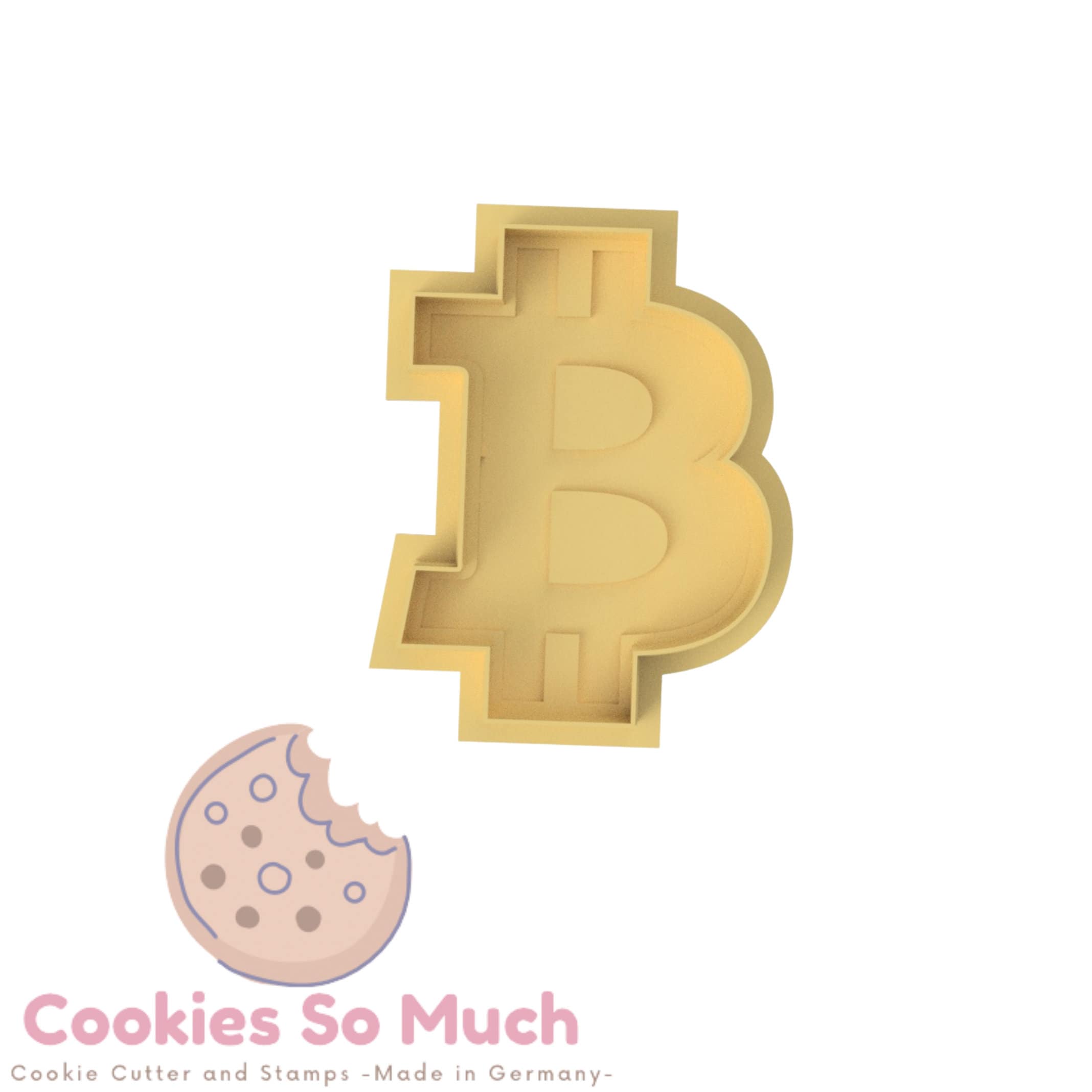 Bitcoin Money Cookie Debosser & Cutter - Etsy