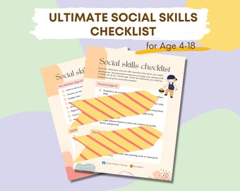 Checklista för sociala färdigheter | Pediatriska utvecklingsmilstolpar | Social-emotionell kopiering | Psykisk hälsa