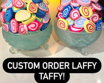 Custom Made Coraline Laffy Taffy Replica Prop *TAFFY ONLY! Bowl is NOT included!*