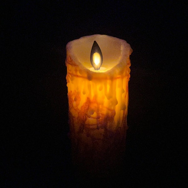 SMALLER VERSION Hocus Pocus Black Flame Candle Inspired