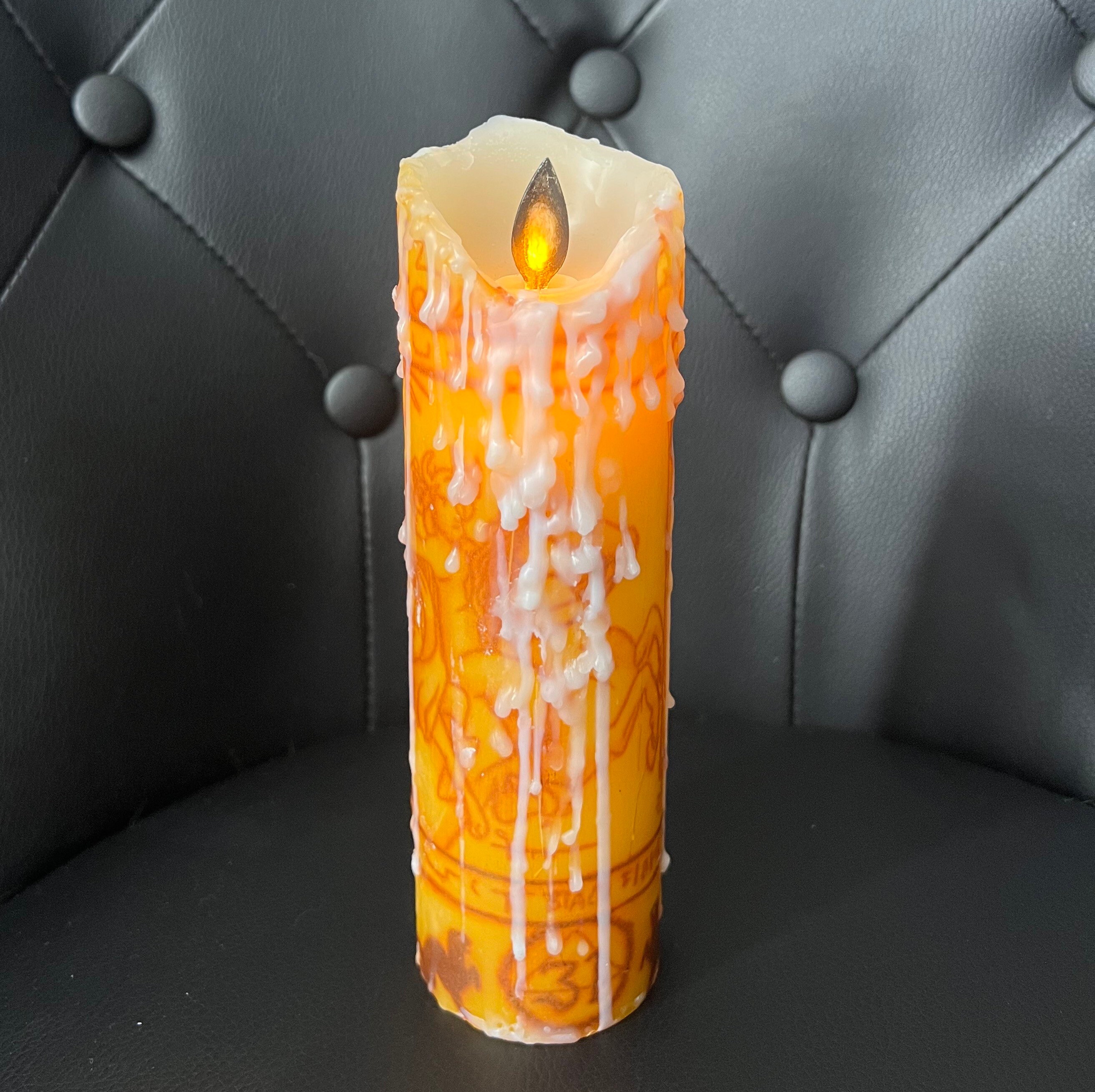 Black Flame Candle