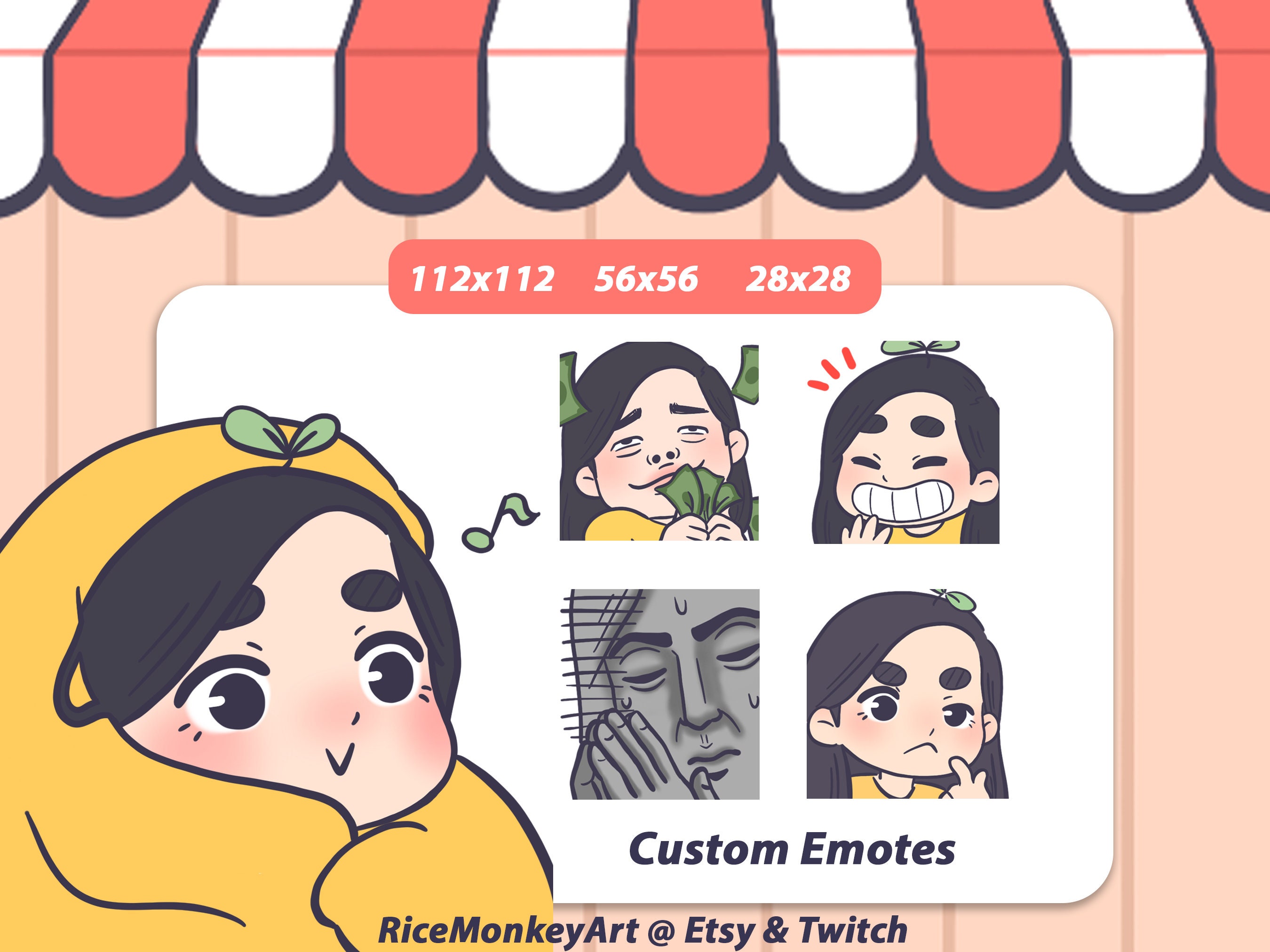 Custom Emotes for Twitch Streamers Custom Emojis & Stickers for Twitch