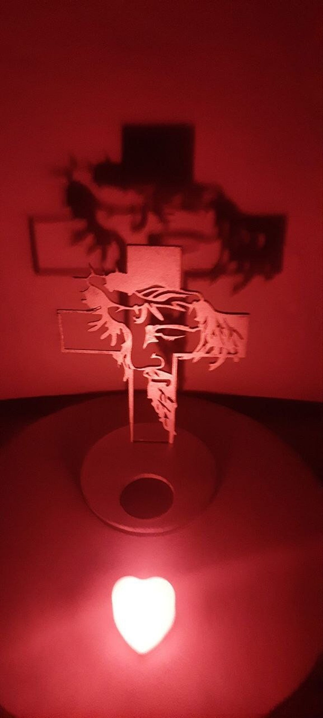 Jesus Cross Jesus Candle Holder Digital Download DXF AL Svg Etsy