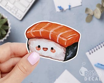 Sushi Sticker: Kawaii Vinyl Decal