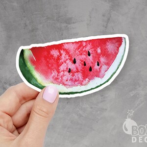 Watermelon Sticker, Fruit Sticker, Food Sticker, Health Sticker, Summer Fruit Sticker, Mackbook Sticker, Cute Laptop Stickers, IPad Sticker