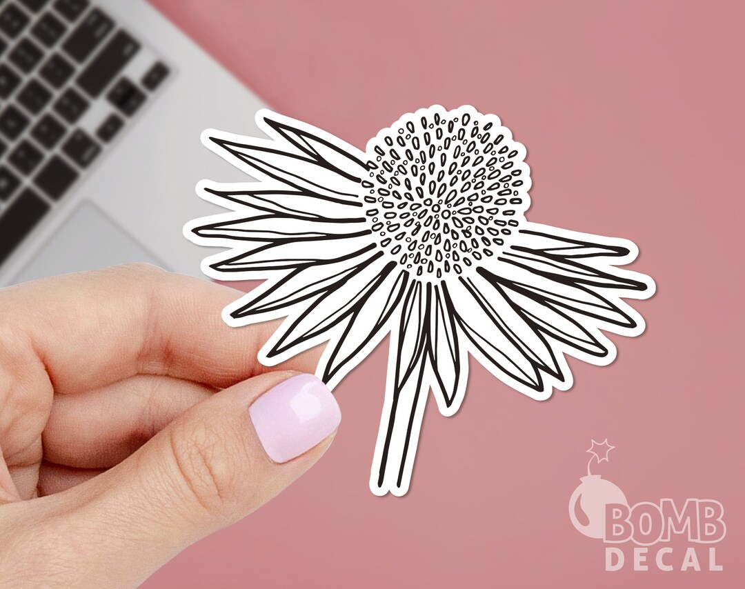 Flower Sticker, Nature Sticker, Beautiful Sticker, Chamomile Sticker ...