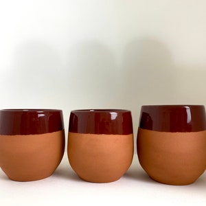Taza de café hecha a mano, Taza de café espresso cerámica, Cerámica, Olla de terracota, Macetera, Vajilla de cerámica, Olla de barro