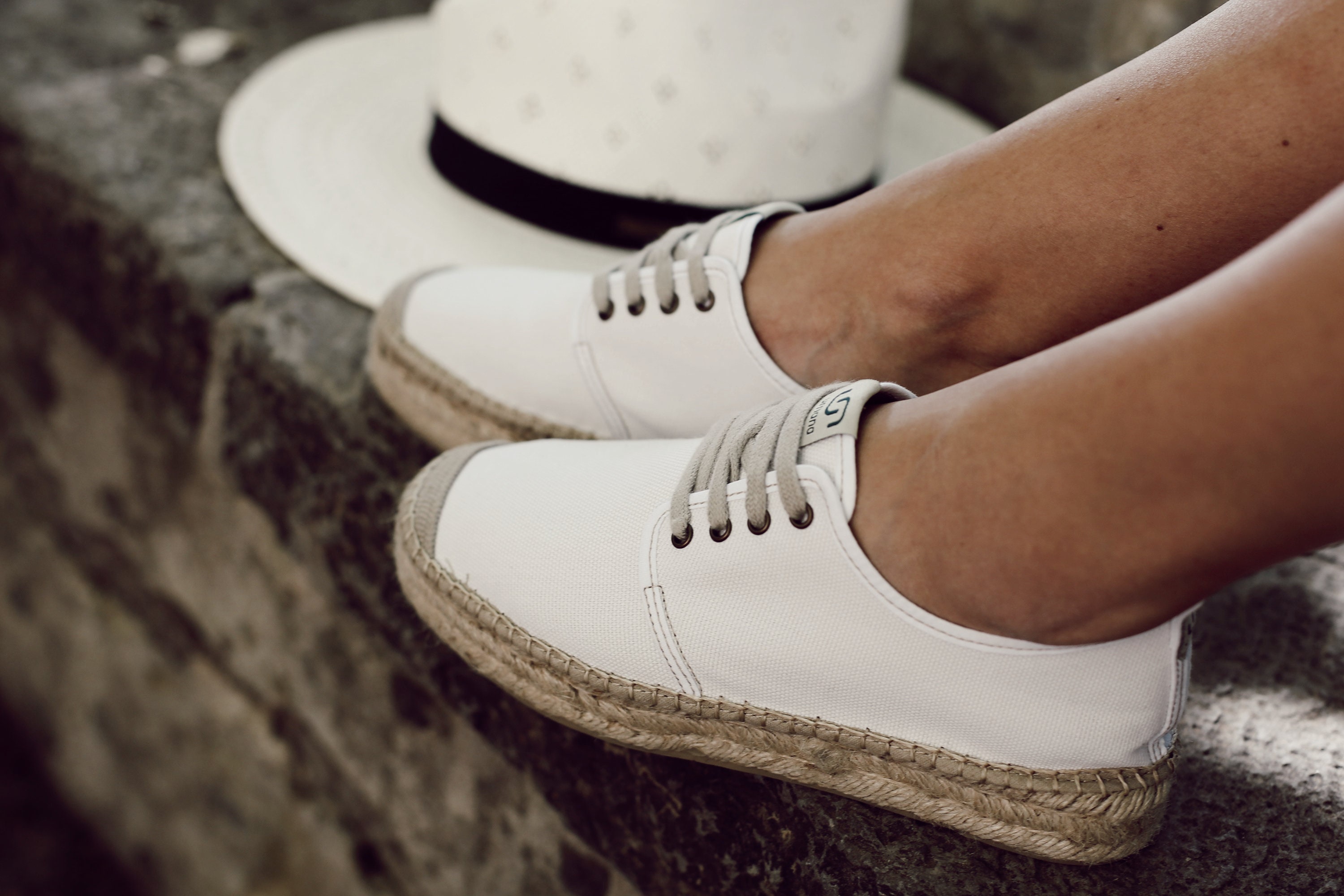 Beige Linen Espadrilles