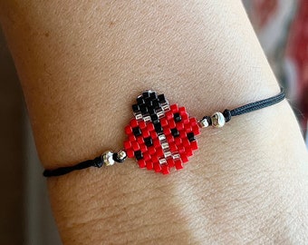 Mini Ladybug Pad bracelet Ф DODO Mini Ladybug Pad Bracelet Dodo