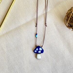 Mushroom choker Necklace FINAL SALE main image 1