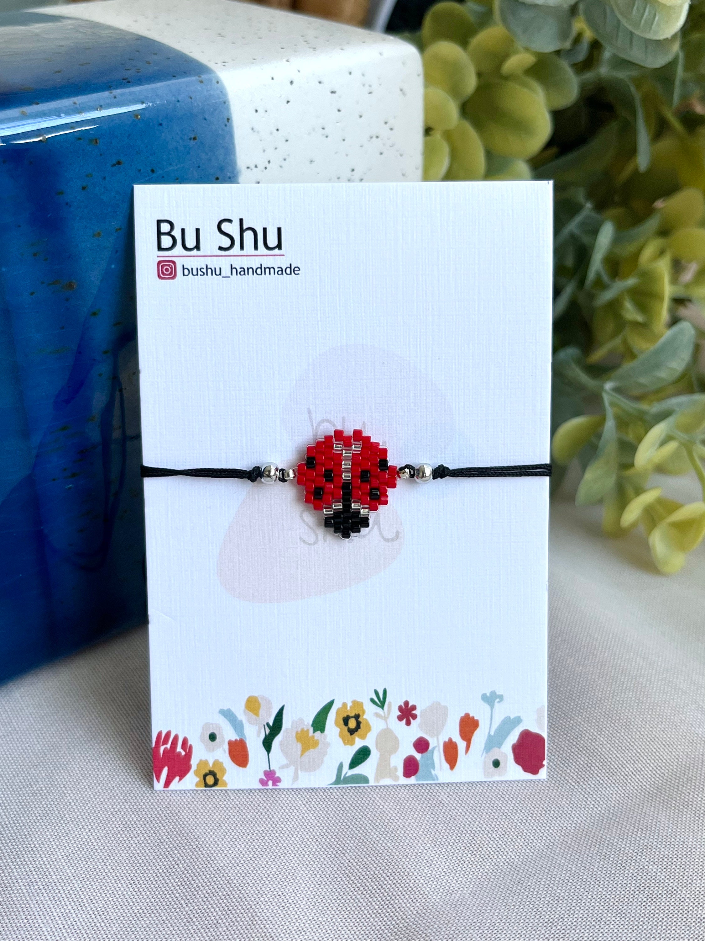 Mini Ladybug Pad bracelet Ф Dodo Mini Ladybug Pad Bracelet - Fashion Accessories