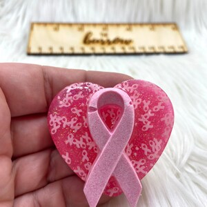 Breast Cancer Awareness Ribbon Badge Reel