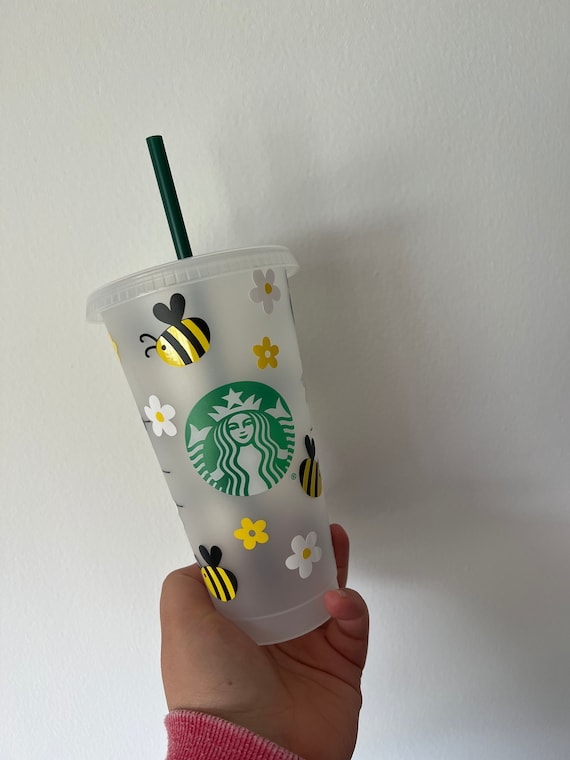 Bumble Bee Reusable Starbucks Cup (24oz)