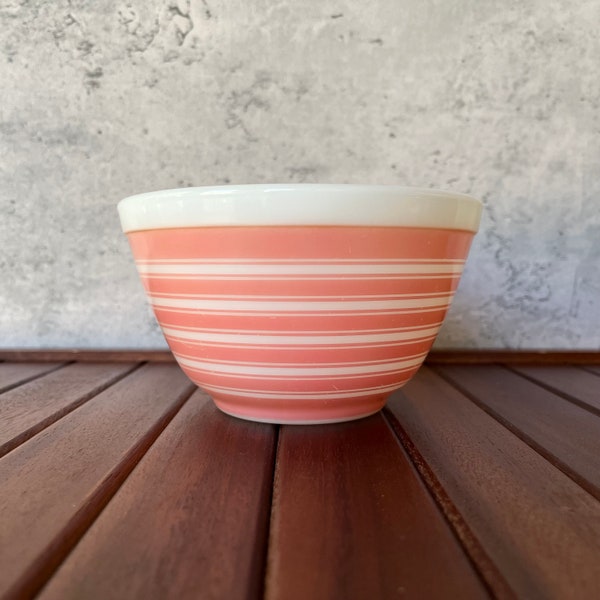 Pyrex Rainbow Stripe Mixing Bowl - Etsy