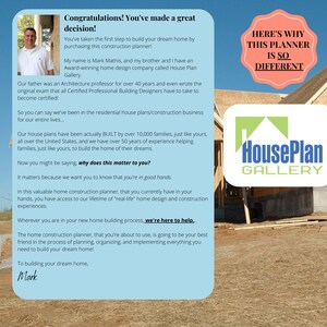 Printable New Home Construction Planner - Digital Organization Binder ...