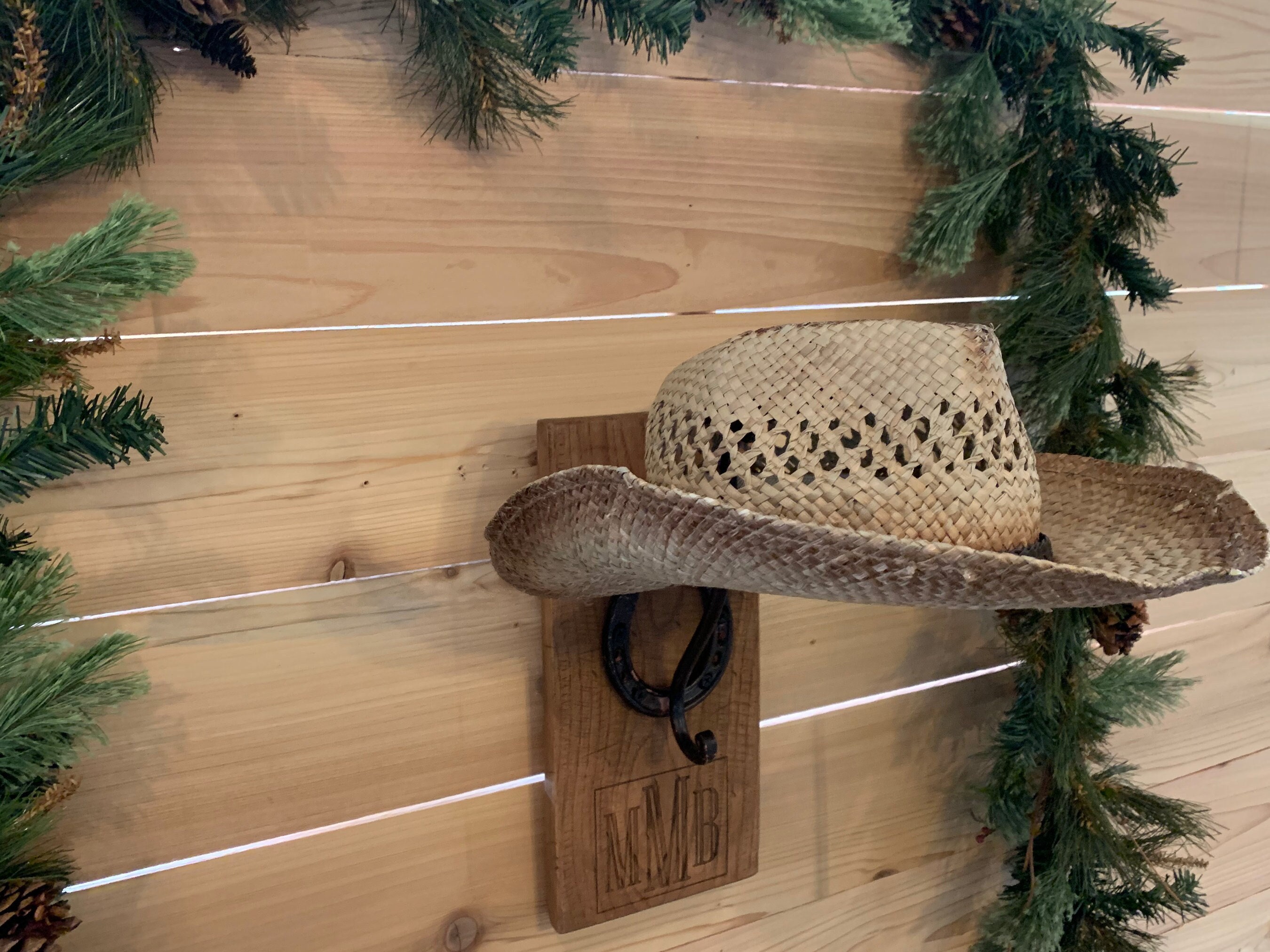 Cowboy Hat Hanger Etsy