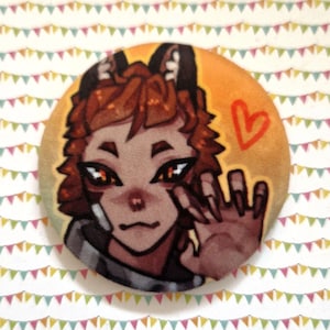 Ren Hana | Plush Pin Badge | BTD YKMET