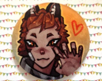 Ren Hana | Plush Pin Badge | BTD YKMET