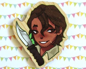 Strade | 1.5 inch Wooden Pin | BTD YKMET