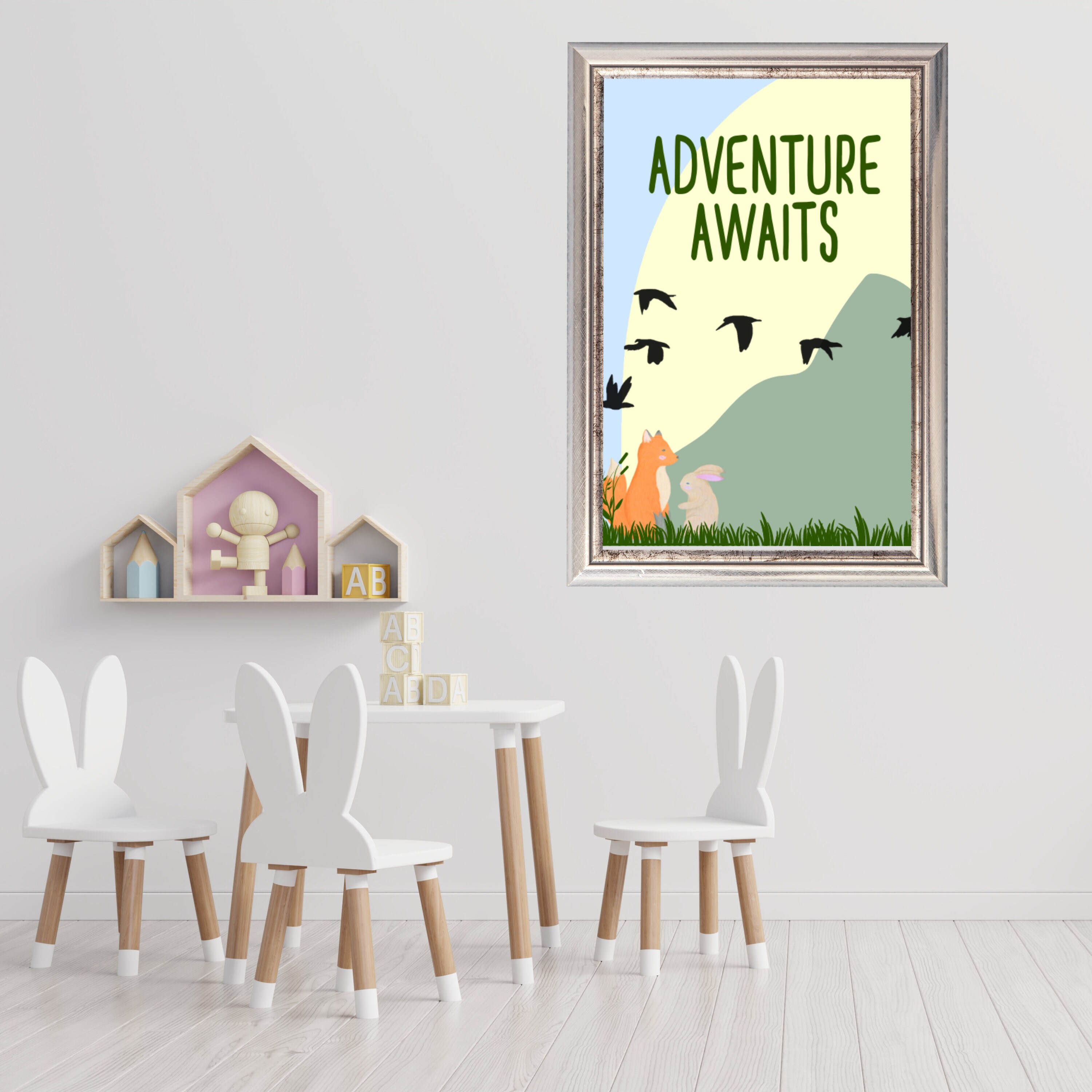 Printable Nursery Wall Art Digital Download - Etsy