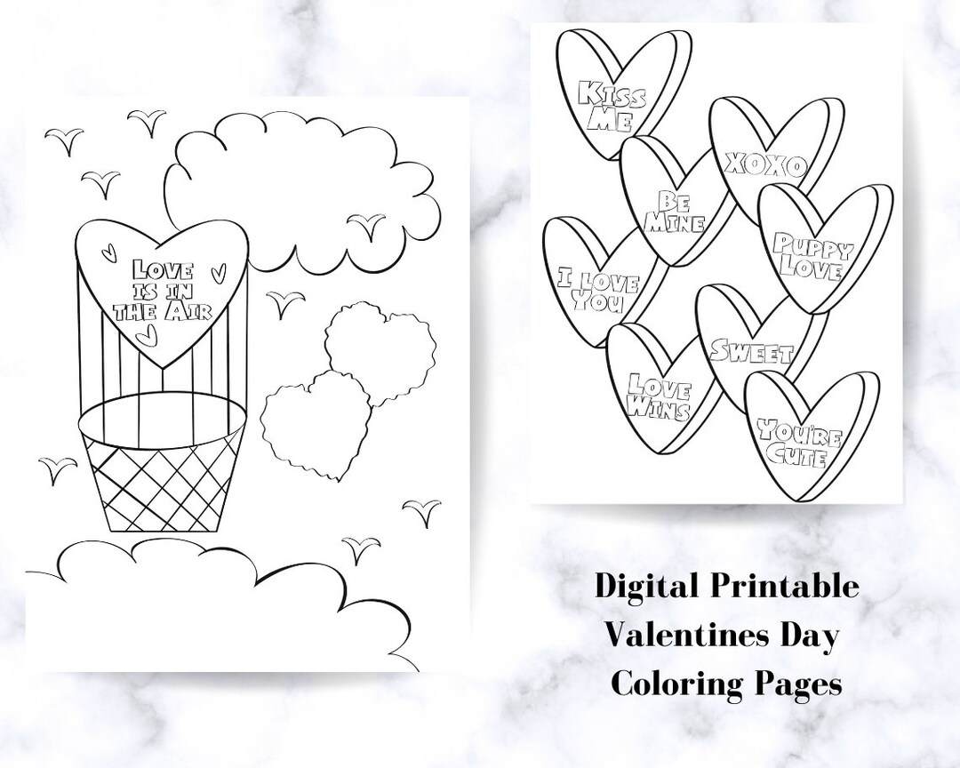 Simply Satisfying Large Print Coloring Book - Valentine's Day Version: Bold  Line Art, A Child and Senior-Friendly Valentine's Day Coloring Journey  with Large, Clear Prints by PotPot Crew