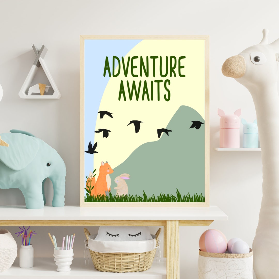 Printable Nursery Wall Art Digital Download - Etsy
