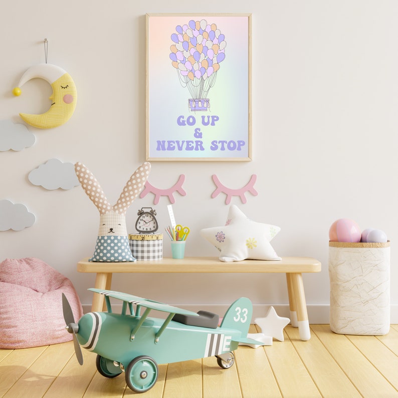 Printable Nursery Wall Art Digital Download Etsy
