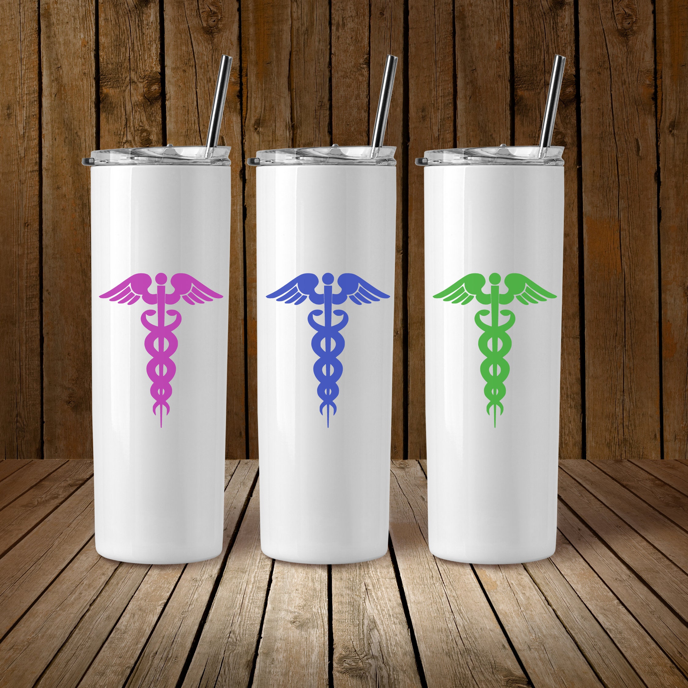 Medical Caduceus SVG and PNG Cut Files, Digital Download Bundle - Etsy