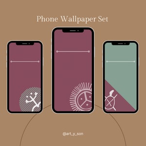 Taino | Phone Wallpaper | Set of 3
