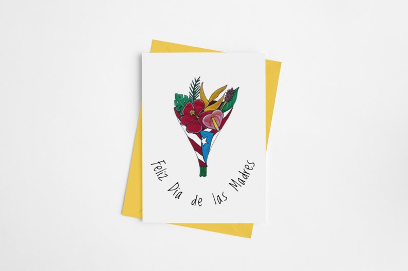 Feliz Dia De Las Madres Printable Greeting Card - Etsy