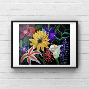 Colorful Flowers | Printable Wall Art
