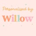 Personalised by Willow