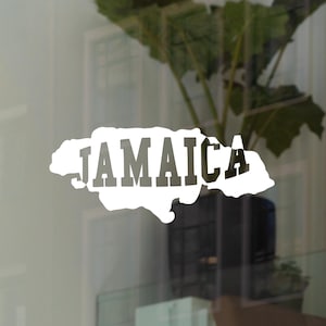 autocollant de la Jamaïque | Snowboard Motocross Moto Voiture VTT Vélo de course | Sticker imperméable