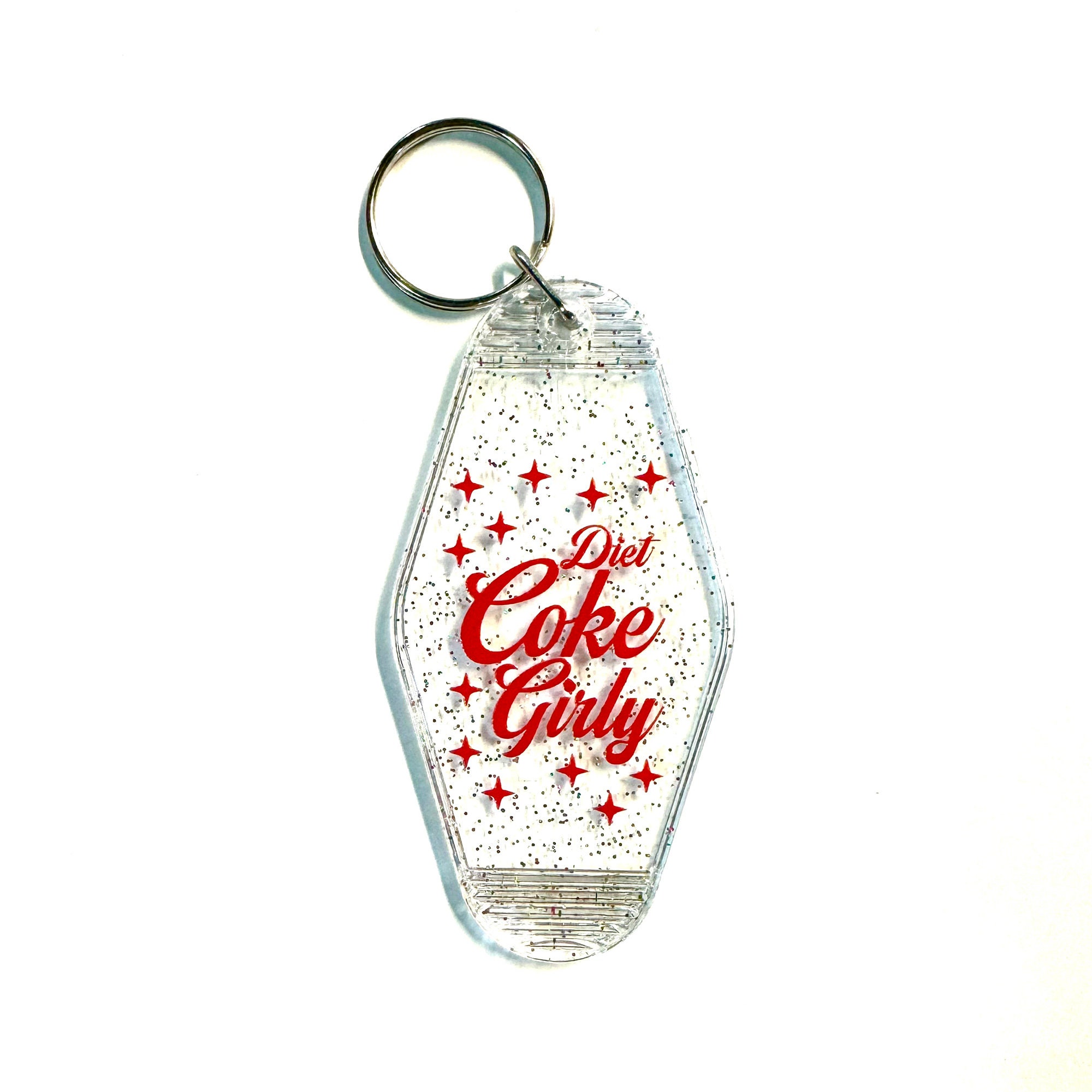 Diet Coke Girly Keychain Etsy