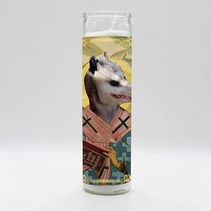 Angry Possum Candle