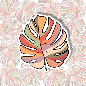Monsterra Sticker