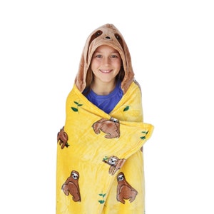 Hooded blanket spotlight on sale