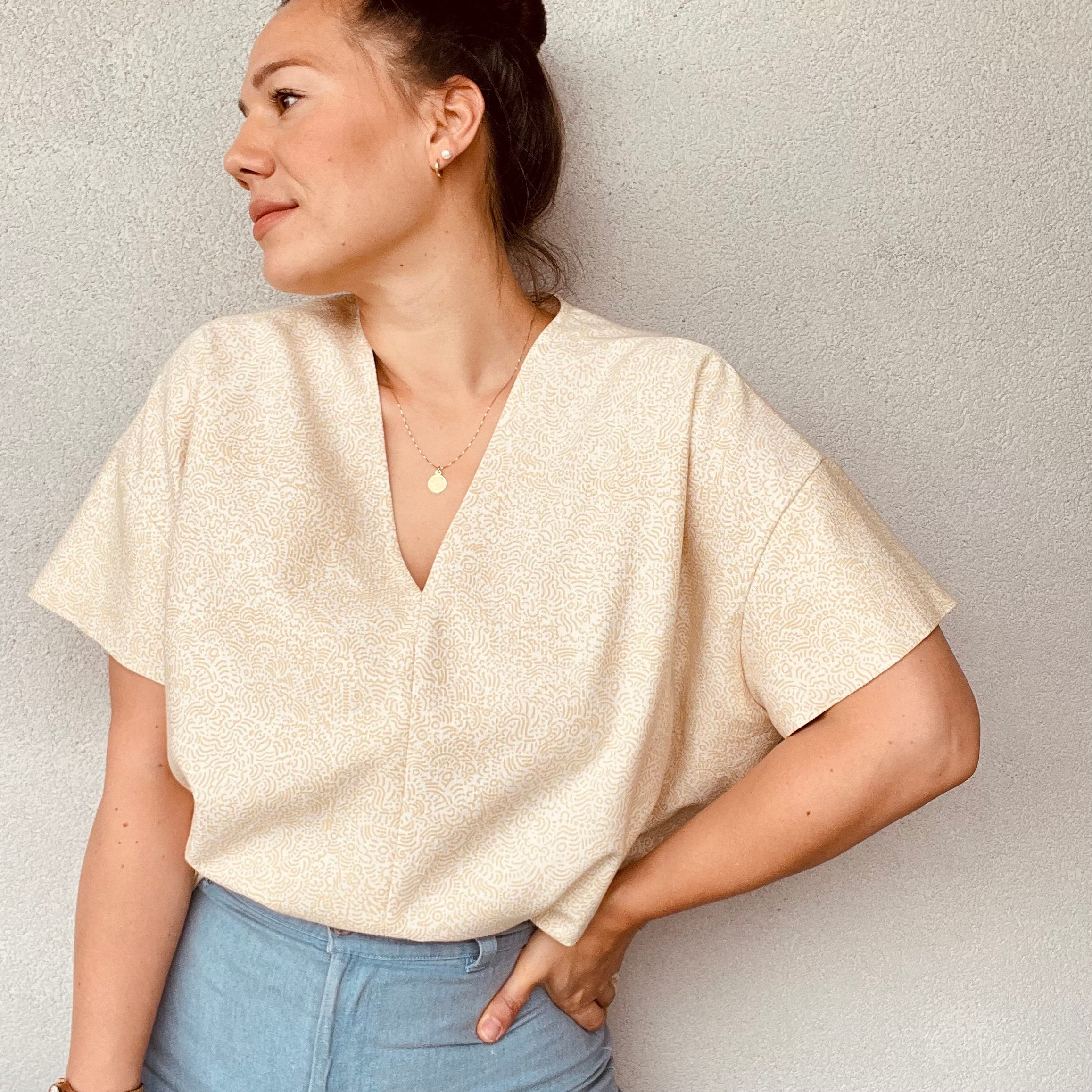 Rumi Ryu Patterns RUMI Dress & Top Pdf Sewing Pattern Rock Und Kleid Pdf Schnittmuster - Etsy