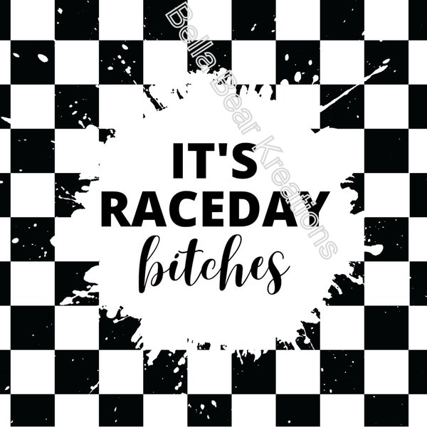 Its race day bitches, racing tumbler sublimation