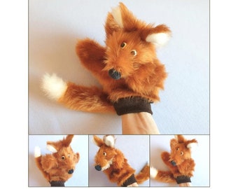 Nähanleitung Handpuppe Fuchs