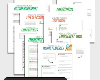 Guida al fondo di emergenza: risparmi, valutazione delle spese, idee di reddito (download PDF)
