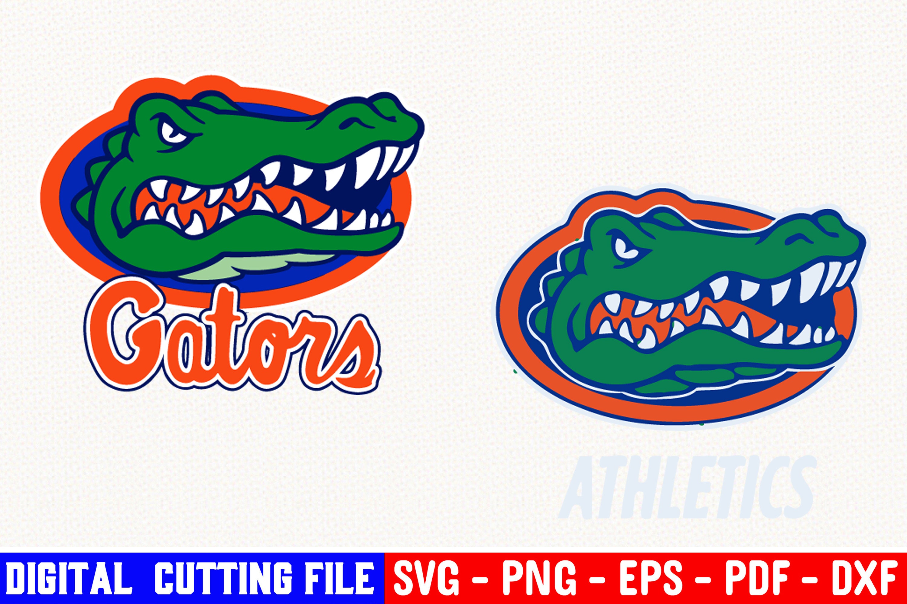 Fl Gators Florida Gator Head Logo SVG Florida Gators Clipart Etsy