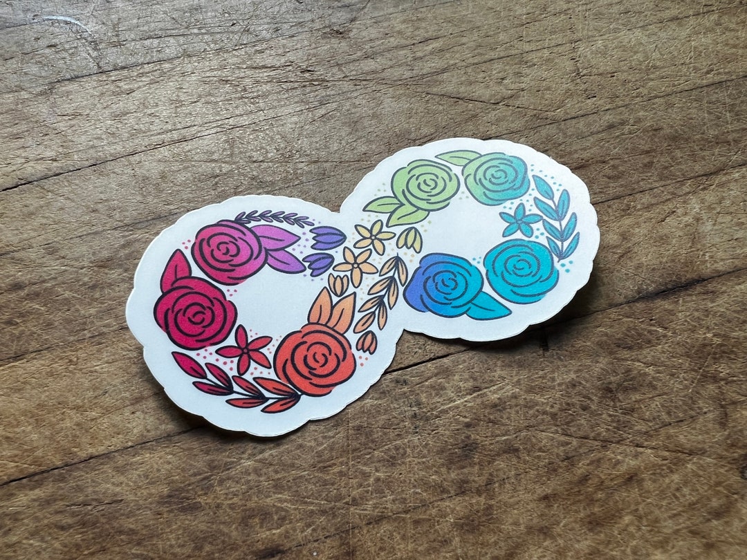Neurodivergent Sticker - Waterproof Vinyl Decal - Etsy