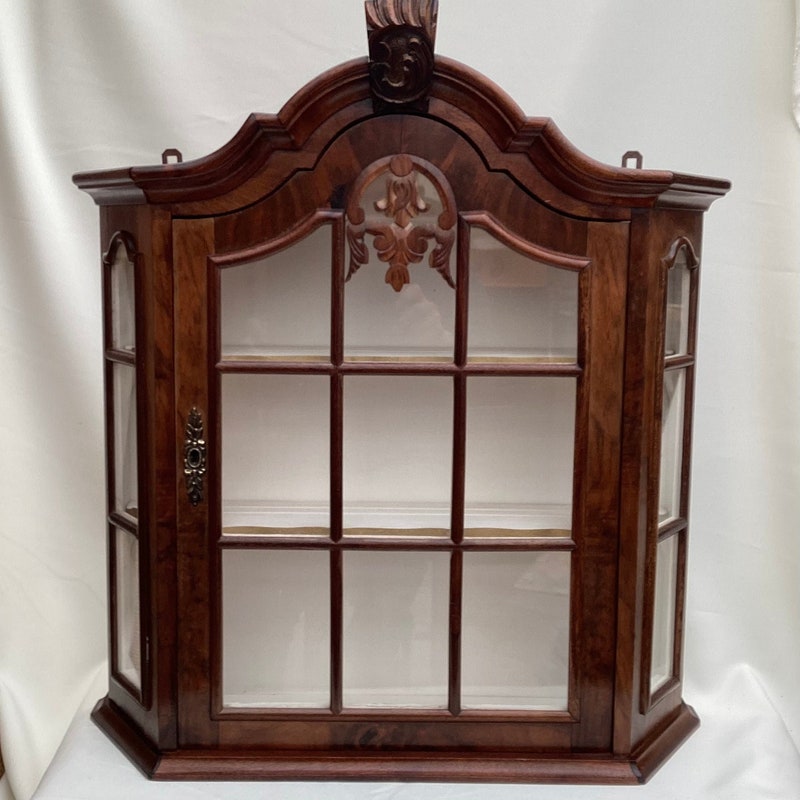 Antique Wall Cabinet - Etsy